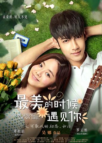 最美的时候遇见你海报